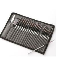 Без бренда «Коробка 50 шт.: Набор кистей для рисования в чехле, премиум набор (23 нейлоновых кисти, 1 мастихин)» во Владивостоке в интернет-магазине во Владивостоке Без бренда «Коробка 50 шт.: Набор кистей для рисования в чехле, премиум набор (23 нейлоновых кисти, 1 мастихин)» во Владивостоке