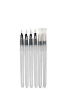 Без бренда «Коробка 200 шт.: Кисти с резервуаром для воды аквабраш 6 шт.» во Владивостоке