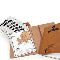 Без бренда «Скретч-карта мира стирающаяся. Карта путешествий» во Владивостоке