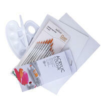 Без бренда «Набор подарочный «Две картинки»: краски акрил 12x12 мл, 2 холста 22x30 на мдф, 10 кистей, мастихин, палитра. Уценка (без упаковки)» во Владивостоке в интернет-магазине во Владивостоке Без бренда «Набор подарочный «Две картинки»: краски акрил 12x12 мл, 2 холста 22x30 на мдф, 10 кистей, мастихин, палитра. Уценка (без упаковки)» во Владивостоке