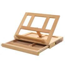 Без бренда «Коробка 10 шт.: Мольберт Две картинки этюдный ящик, настольный, хлопушка 30 см» во Владивостоке