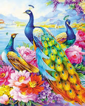 Без бренда «Изящные павлины (20шт)» во Владивостоке