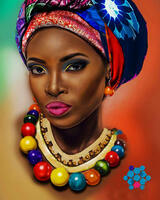 Без бренда «Портрет яркой женщины» во Владивостоке в интернет-магазине  во Владивостоке Без бренда «Портрет яркой женщины» во Владивостоке