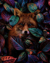 Без бренда «Лисица в яркой листве» во Владивостоке в интернет-магазине  во Владивостоке Без бренда «Лисица в яркой листве» во Владивостоке