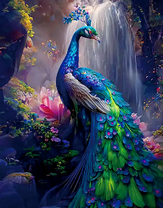 Павлин непревзойденной красоты