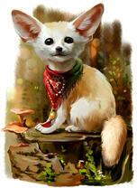 Фенек в ожидании