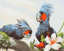 Хохлатые попугаи