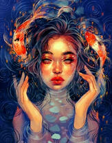 Без бренда «Девушка и карпы кои» во Владивостоке