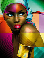 Без бренда «Голубоглазая африканская девушка» во Владивостоке в интернет-магазине  во Владивостоке Без бренда «Голубоглазая африканская девушка» во Владивостоке