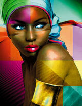 Без бренда «Голубоглазая африканская девушка» во Владивостоке в интернет-магазине во Владивостоке Без бренда «Голубоглазая африканская девушка» во Владивостоке