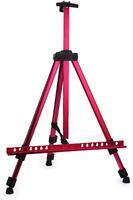 Без бренда «Коробка 25 шт.: Металлический мольберт тренога в чехле, телескопический, красный» во Владивостоке