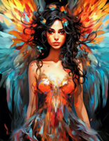 Без бренда «Девушка в ярком костюме в стиле фэнтези» во Владивостоке в интернет-магазине во Владивостоке Без бренда «Девушка в ярком костюме в стиле фэнтези» во Владивостоке