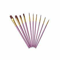 Без бренда «Кисти для рисования набор (10 шт) сиреневые» во Владивостоке