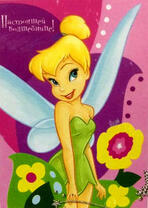 Фея среди цветочков