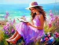 Без бренда «Девочка читает на берегу» во Владивостоке